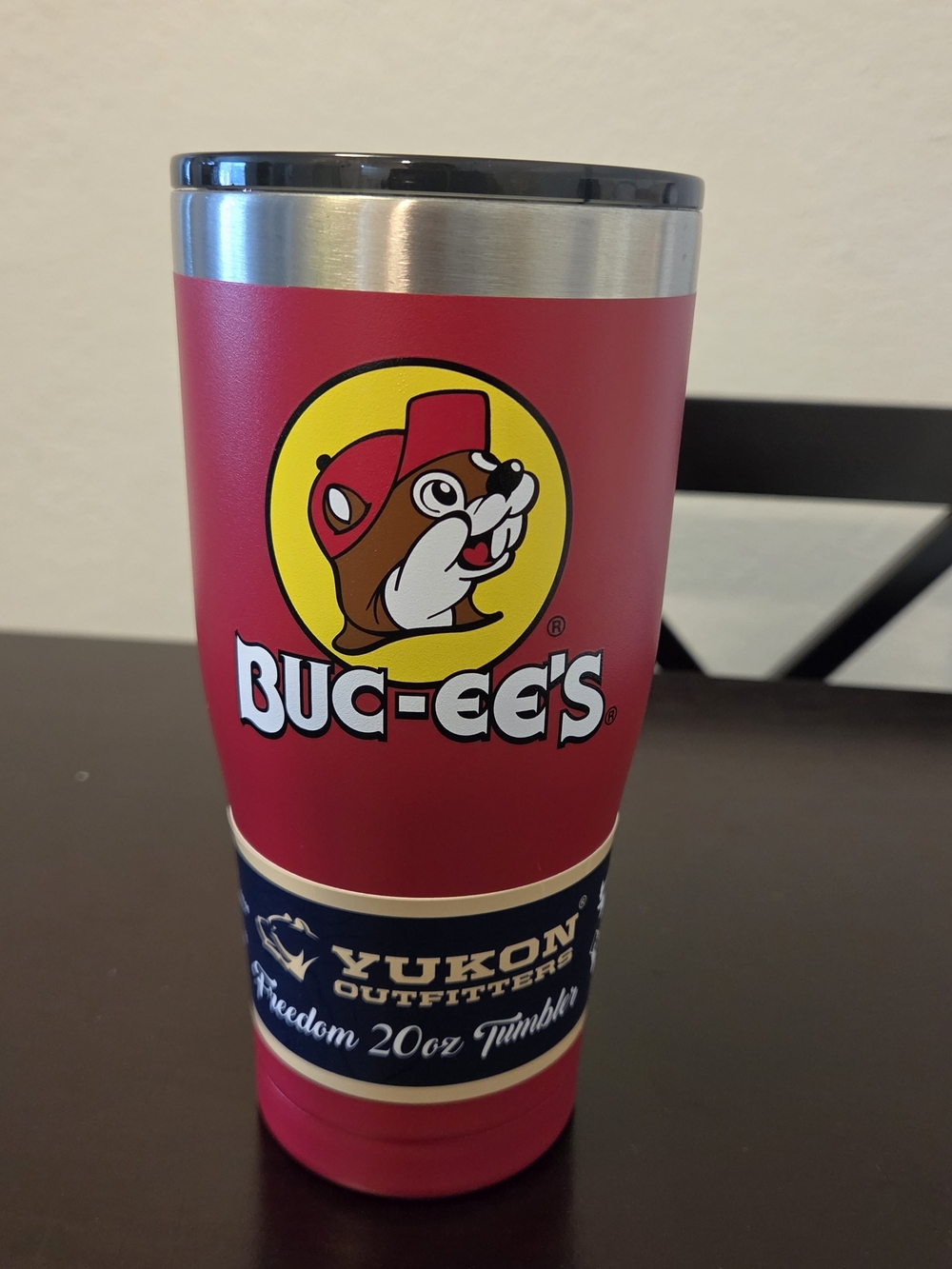 Buc-ee's Red Insulated Travel Tumbler by Yukon Outfitters